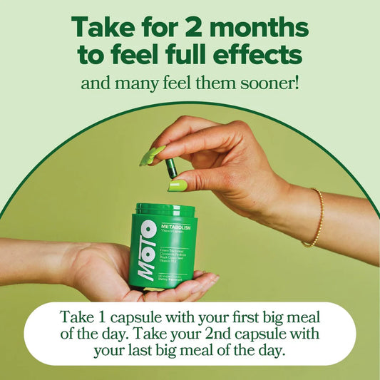 MOTO Metabolism Boosting Capsules